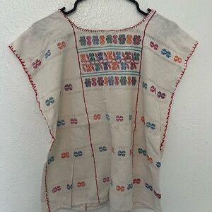 Crocheted Guatemalan top